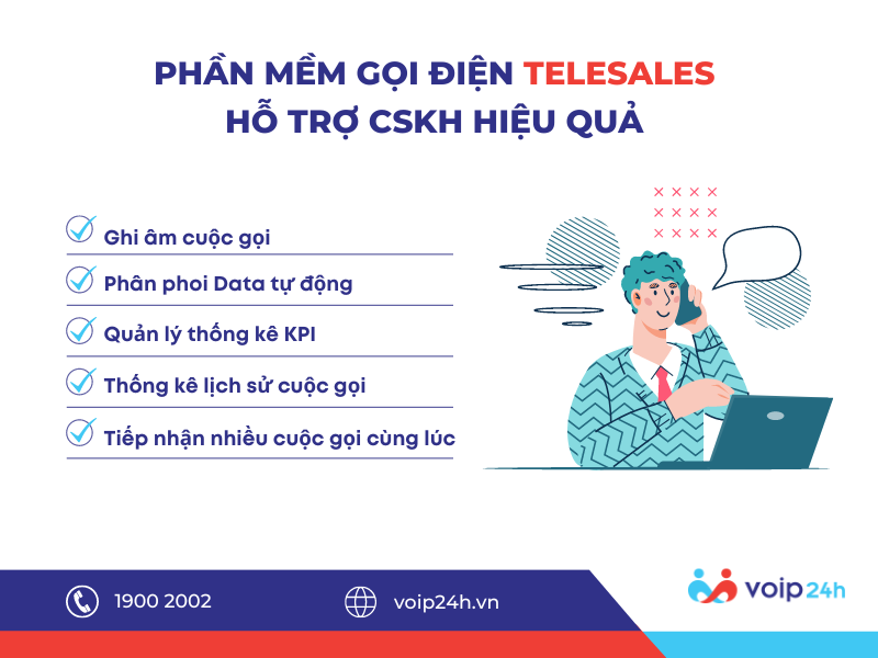 Phần mềm gọi điện telesale tự động - Giải pháp BUSS TELE