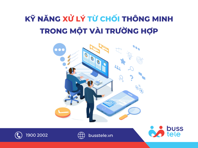 Kỹ năng xử lý từ chối thông minh trong vài trường hợp