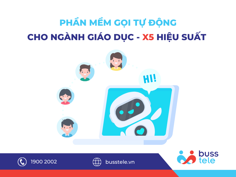 Phần mềm gọi tự động cho ngành giáo dục - X3 hiệu suất