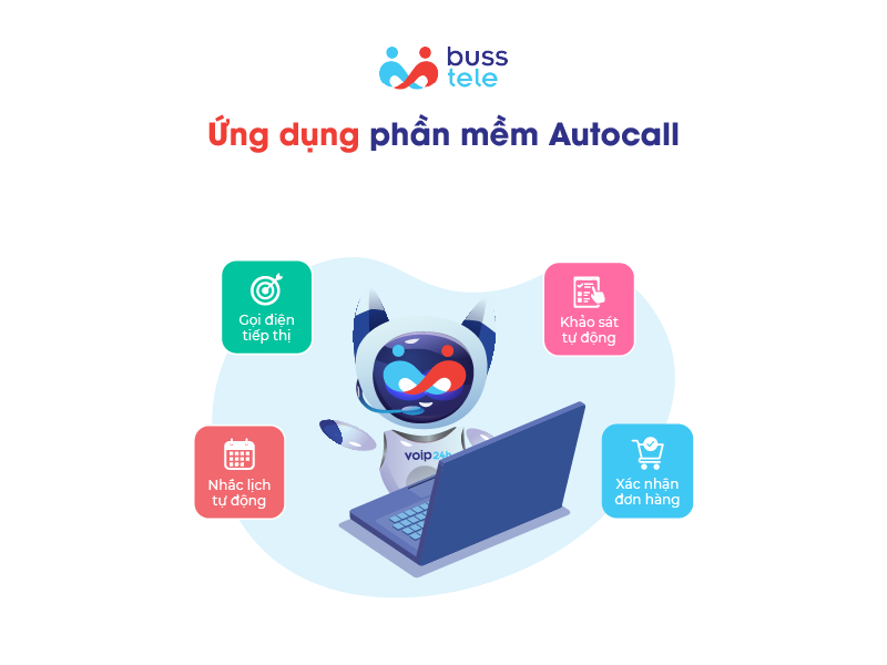 Ứng dụng phần mềm Autocall