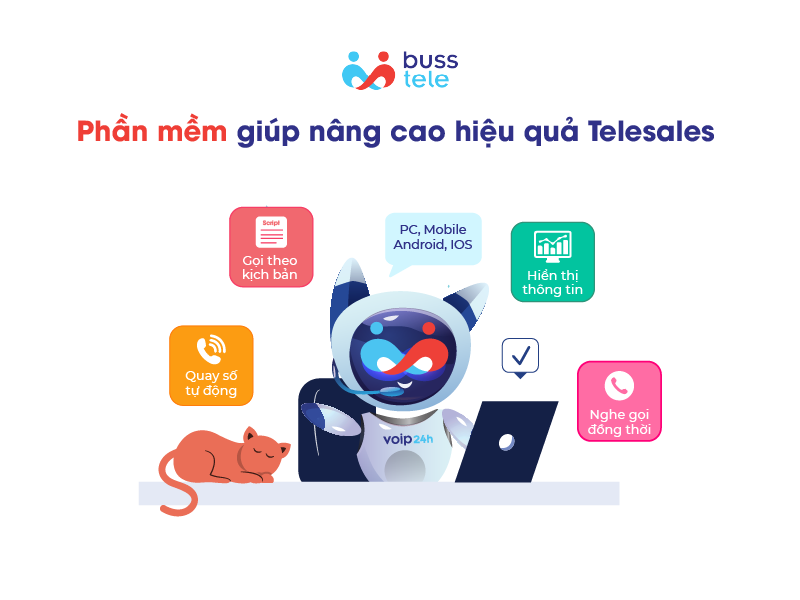 Phần mềm giúp nâng cao hiệu quả Telesales