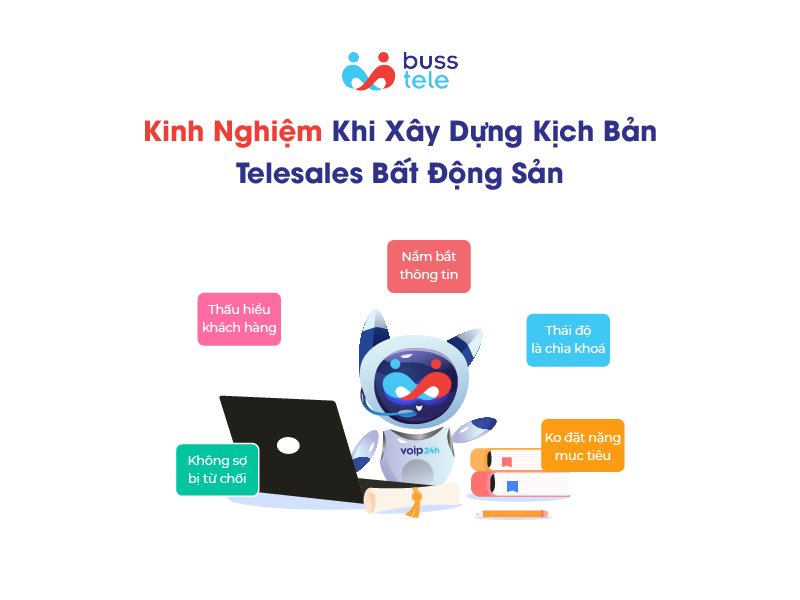 Kinh nghiệm khi xây dựng kịch bản Telesales bất động sản