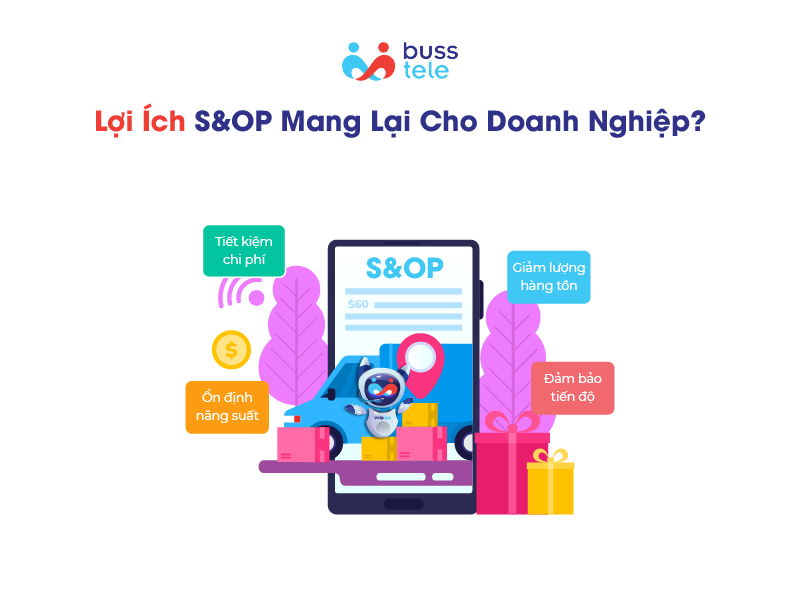 Lợi ích S&OP mang lại cho doanh nghiệp?