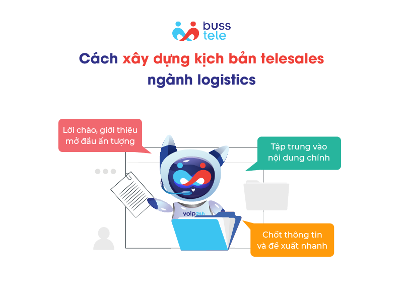 Cách xây dựng kịch bản telesales ngành logistics