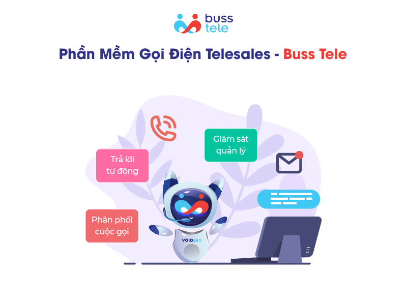 Phần mềm gọi điện Telesales - Buss Tele