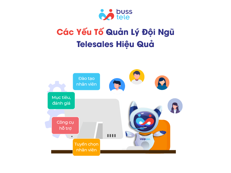 Các yếu tố quản lý đội ngũ Telesales hiệu quả